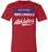 Oak Ridge War Eagles Premium Red T-shirt - Design 48