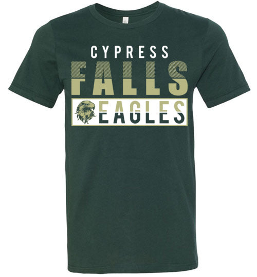 Cypress Falls Eagles Premium Forest Green T-shirt - Design 31