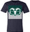 Cypress Ridge Rams Premium Navy T-shirt - Design 27