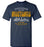 Cypress Ranch High School Mustangs Navy Unisex T-shirt 34