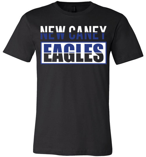 New Caney Eagles Premium Black T-shirt - Design 31