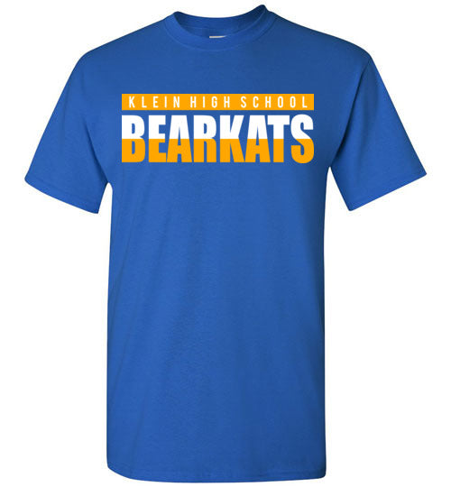 Klein High School Bearkats Royal Blue Unisex T-shirt 25