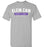 Klein Cain Hurricanes - Design 21 - Grey T-shirt