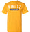 Nimitz High School Cougars Gold Unisex T-shirt 21