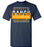 Cypress Ranch High School Mustangs Navy Unisex T-shirt 05