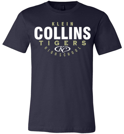 Klein Collins Tigers Premium Navy T-shirt - Design 12