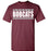 Cy-Fair High School Bobcats Maroon Unisex T-shirt 98