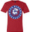 Oak Ridge War Eagles Premium Red T-shirt - Design 02