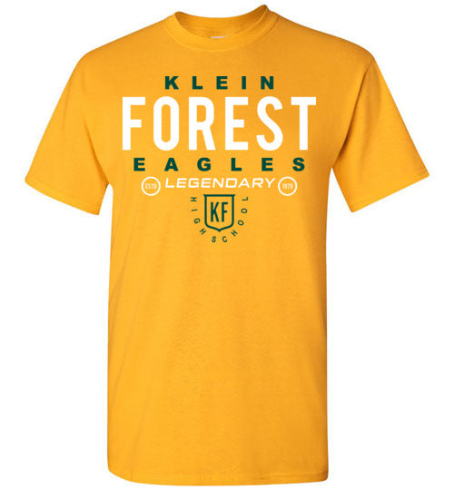 Klein Forest Golden Eagles Gold T-Shirt - Design 03