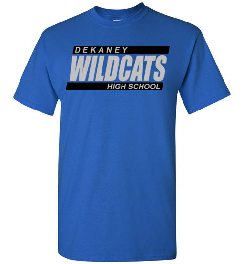 Dekaney High School Wildcats Royal Blue Unisex T-shirt 72