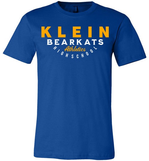 Klein Bearkats Premium Royal Blue T-shirt - Design 12