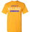 Jersey Village High School Falcons Gold Unisex T-shirt 21