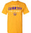 Jersey Village High School Falcons Gold Unisex T-shirt 06