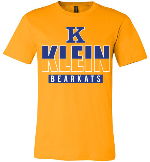 Klein Bearkats Premium Gold T-shirt - Design 23