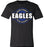 New Caney Eagles Premium Black T-shirt - Design 11