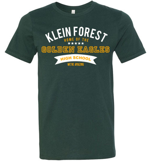 Klein Forest Golden Eagles Premium Forest T-shirt - Design 96