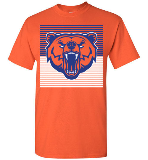 Grand Oaks High School Grizzlies Orange Unisex T-shirt 27