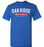 Oak Ridge High School War Eagles Royal Blue Unisex T-shirt 21