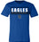 New Caney Eagles Premium Royal T-shirt - Design 49