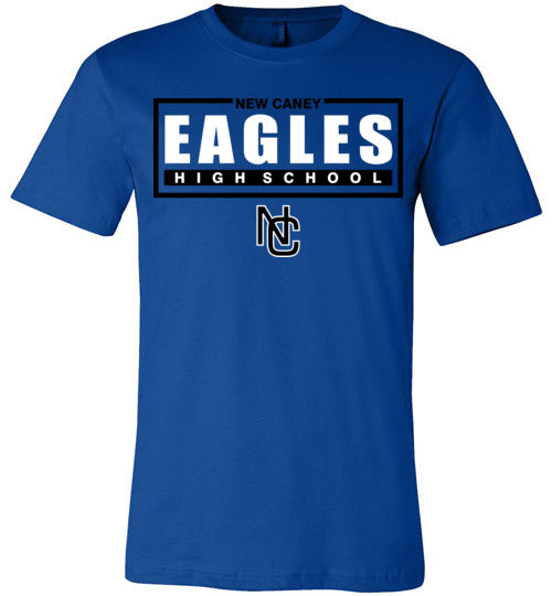 New Caney Eagles Premium Royal T-shirt - Design 49