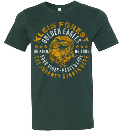 Klein Forest Golden Eagles Premium Forest T-shirt - Design 16