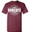 Cy-Fair High School Bobcats Maroon Unisex T-shirt 11