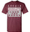 Cy-Fair High School Bobcats Maroon Unisex T-shirt 86