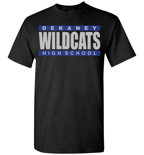 Dekaney High School Wildcats Black  Unisex T-shirt 98