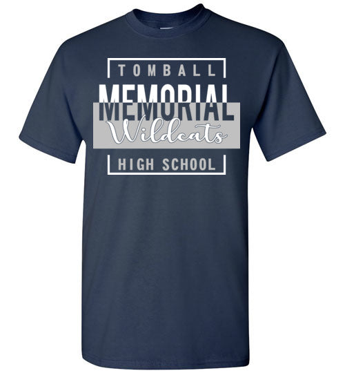 Tomball Memorial High School Wildcats Navy Unisex T-shirt 05