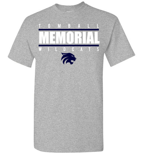 Tomball Memorial High School Wildcats Sports Grey Unisex T-shirt 07