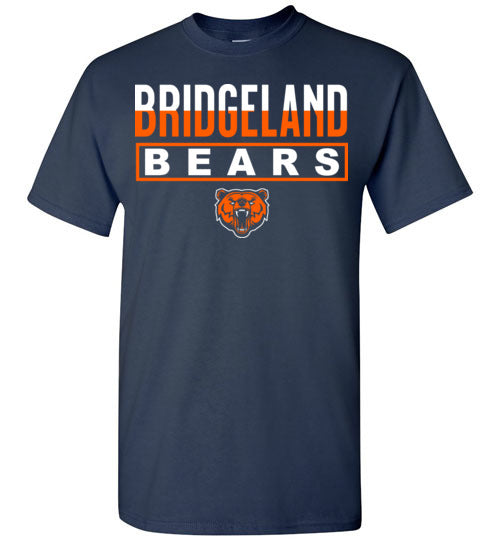 Bridgeland High School Bears Navy Unisex T-shirt 29