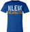 Klein Bearkats Premium Royal Blue T-shirt - Design 17