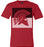 Porter Spartans Premium Red T-shirt - Design 27