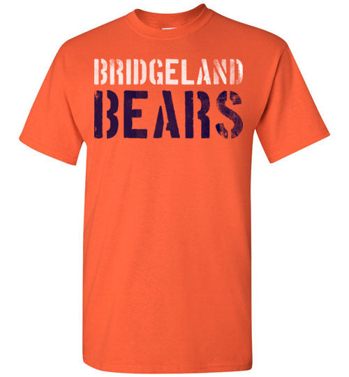 Bridgeland High School Bears Orange Unisex T-shirt 17