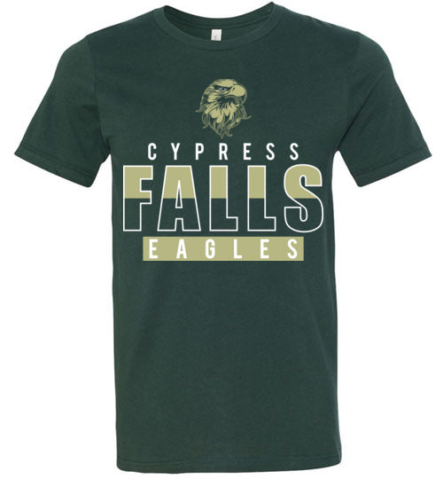 Cypress Falls Eagles Premium Forest Green T-shirt - Design 23