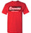 Tomball High School Cougars Red Unisex T-shirt 10