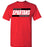 Porter High School Spartans Red Unisex T-shirt 72