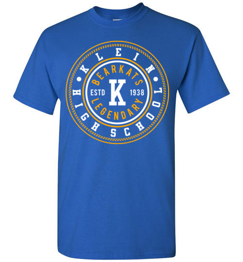 Klein Bearkats - Design 26 - Royal Blue Unisex T-shirt