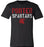 Porter Spartans Premium Black T-shirt - Design 17