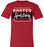 Porter Spartans Premium Red T-shirt - Design 05