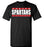Porter High School Spartans Black Unisex T-shirt 98