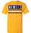 Nimitz High School Cougars Gold Unisex T-shirt 35