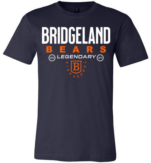 Bridgeland Bears Premium Navy T-shirt - Design 03