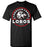 Langham Creek High School Lobos Black Unisex T-shirt 04