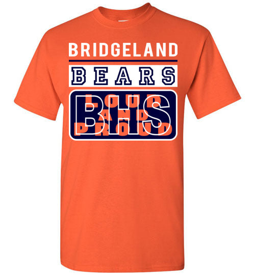 Bridgeland High School Bears Orange Unisex T-shirt 86