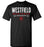 Westfield High School Mustangs Black Unisex T-shirt 03