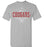 Tomball High School Cougars Sports Grey Unisex T-shirt 38