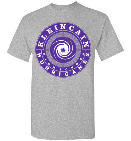 Klein Cain High School Hurricanes Sports Grey Unisex T-shirt 02