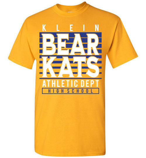 Klein Bearkats - Design 00 - Gold Unisex T-shirt