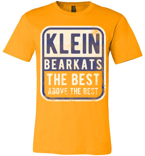Klein Bearkats Premium Gold T-shirt - Design 01